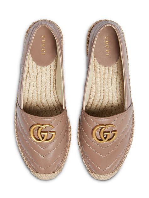 gucci leather espadrille|gucci espadrilles farfetch.